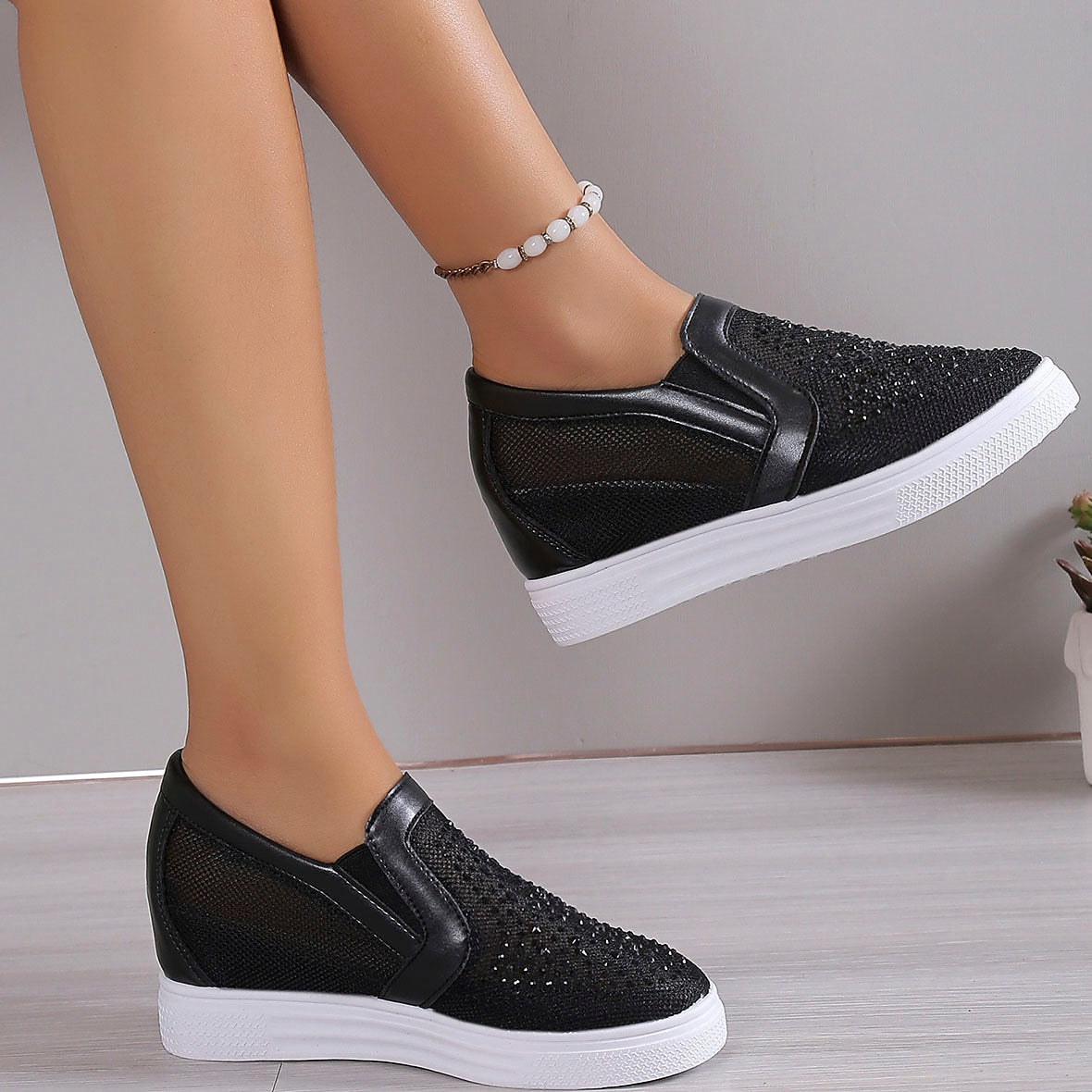 SABRINA™ - Moderna Glittersneakers