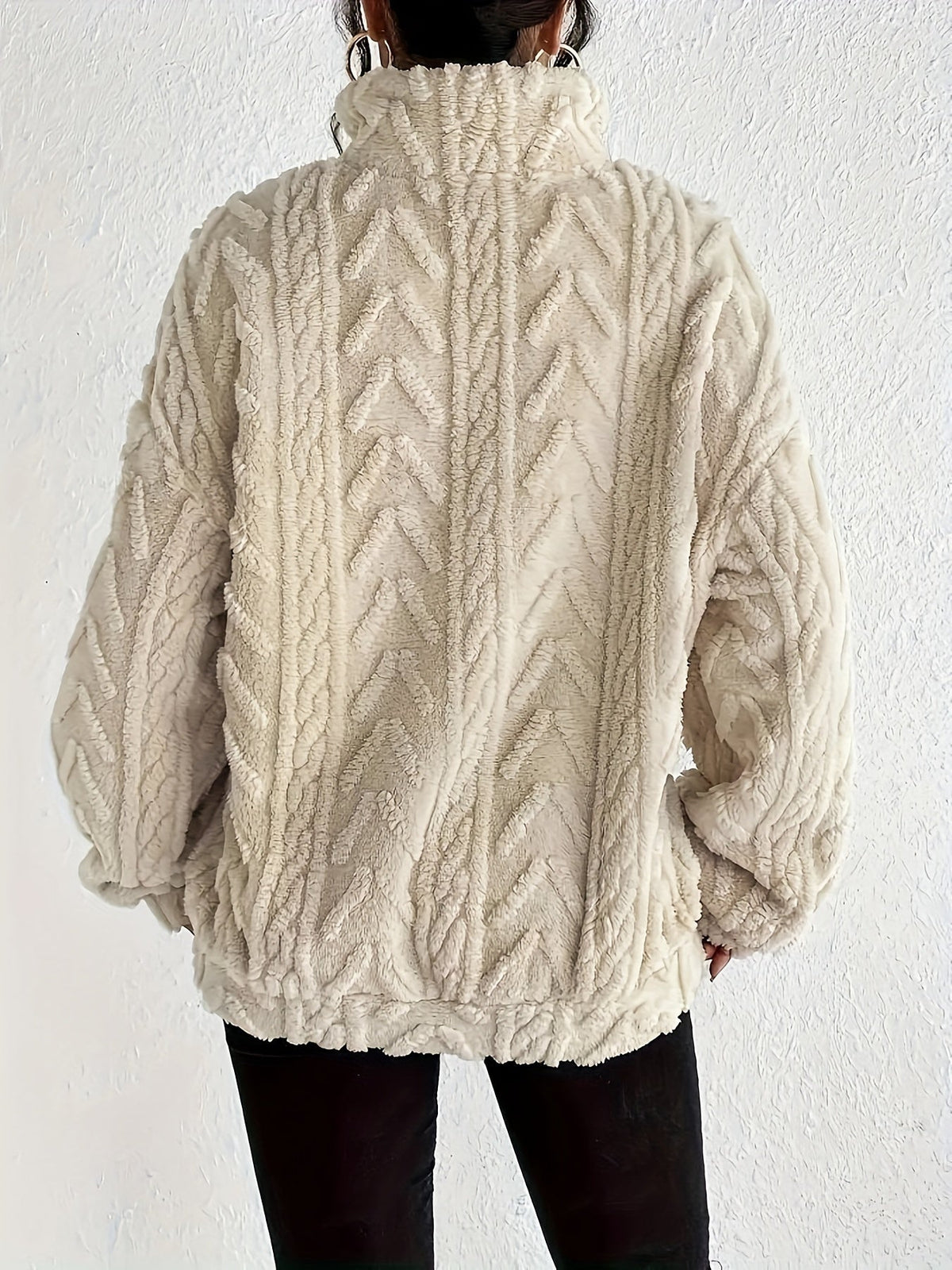 CLARE™ - Varm Stickad Tröja