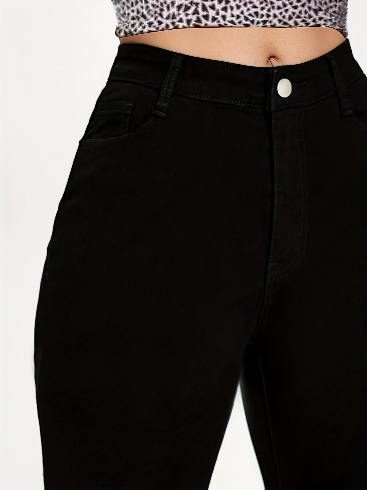 LISETTE™ - Sleeka Högmidjade Skinny Jeans