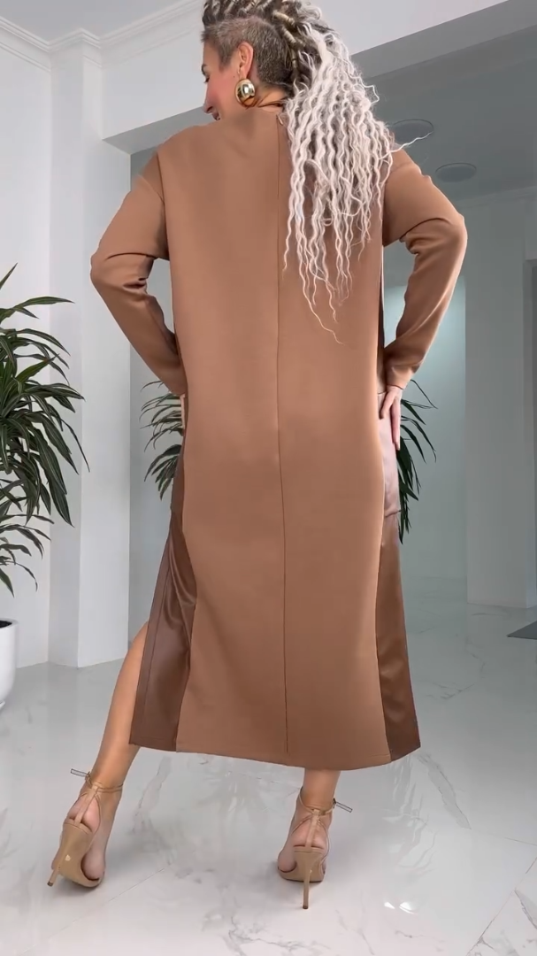 MARILYN™ - Klassisk Minimalistisk Midiklänning