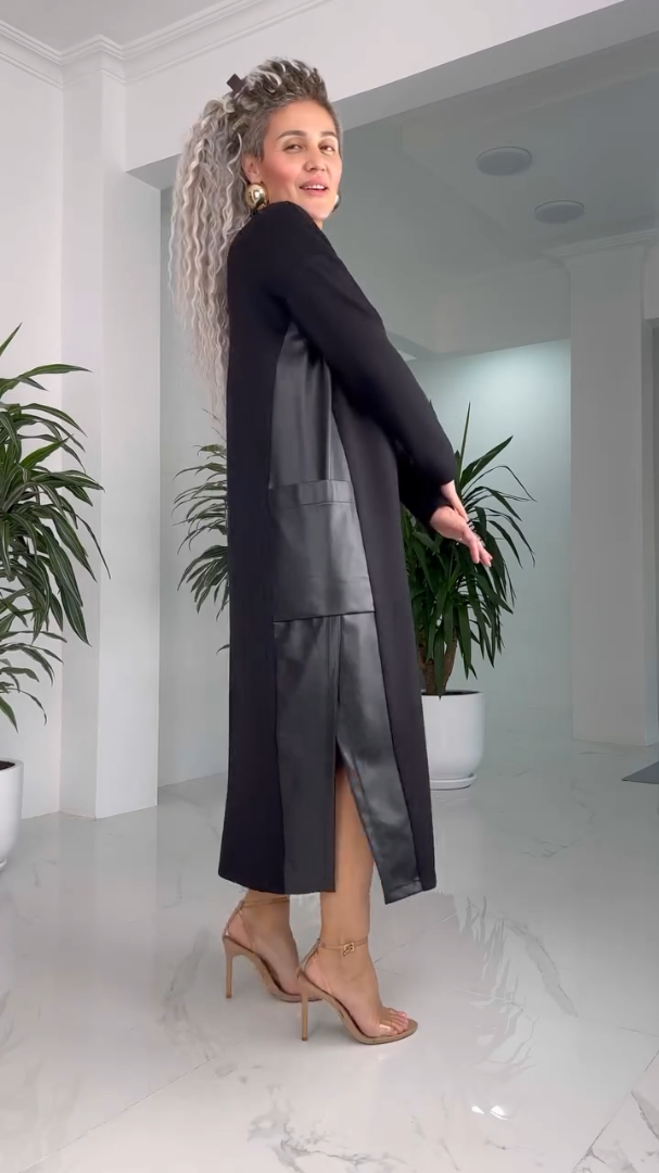 MARILYN™ - Klassisk Minimalistisk Midiklänning
