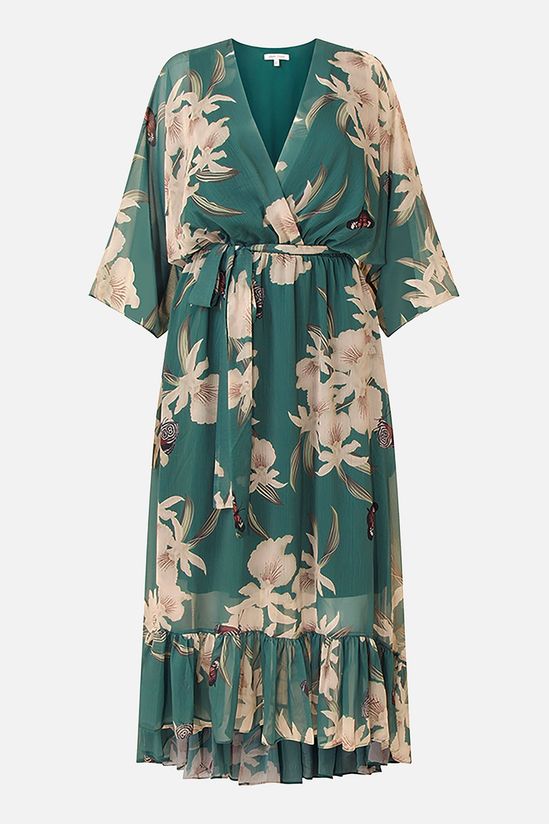 YASMINE™ - Elegant Kimono Midiklänning