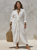 Elara Knot Maxi Dress