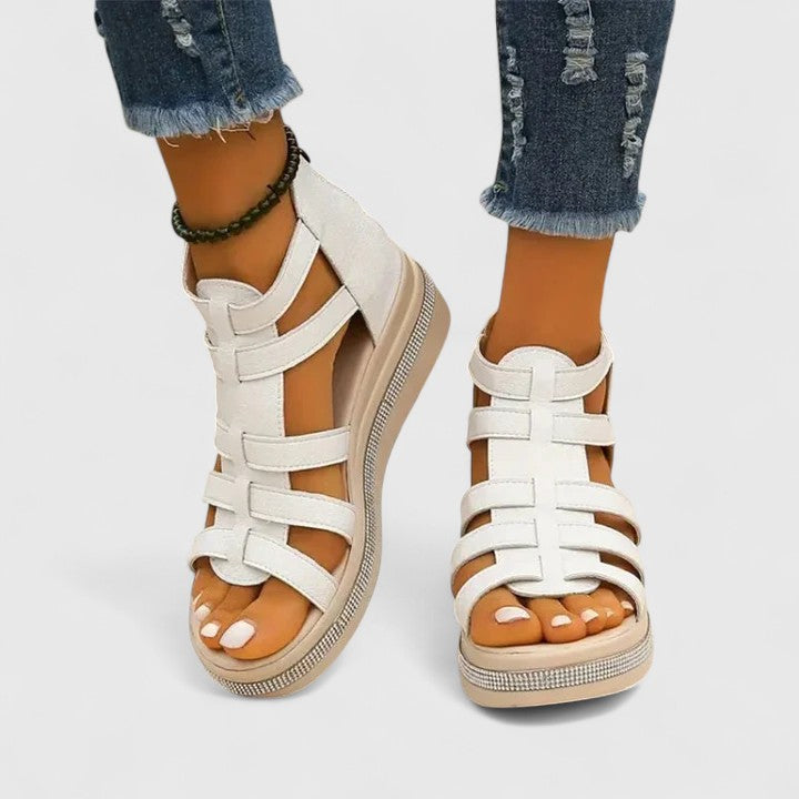 Kendall | Ortopediska Strass-sandaler