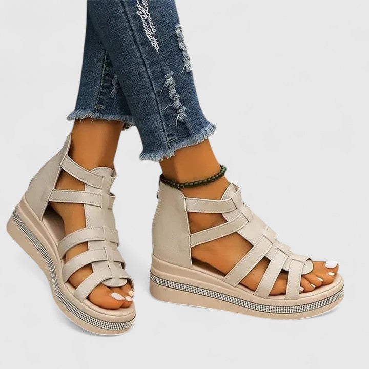 Kendall | Ortopediska Strass-sandaler